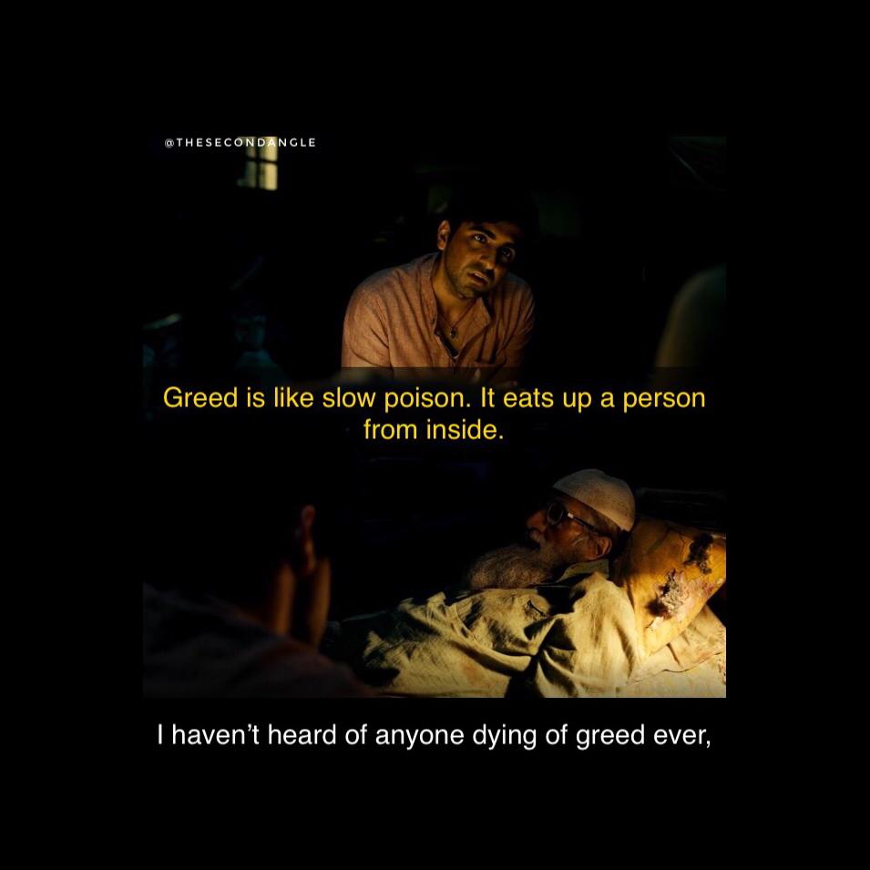 Die over greed, a Gulabo-Sitabo version