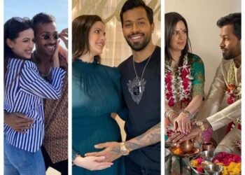 Taking to her Instagram handle, Natasa Stankovic announced that she is expecting her first child with fiancé Hardik Pandya along with an adorable post. Credit: TOI