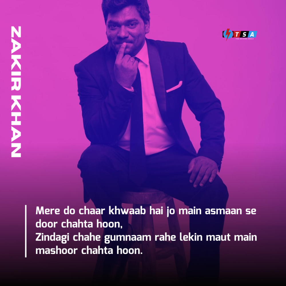 Birthday Special: Zakir Khan, a comedian & a poet