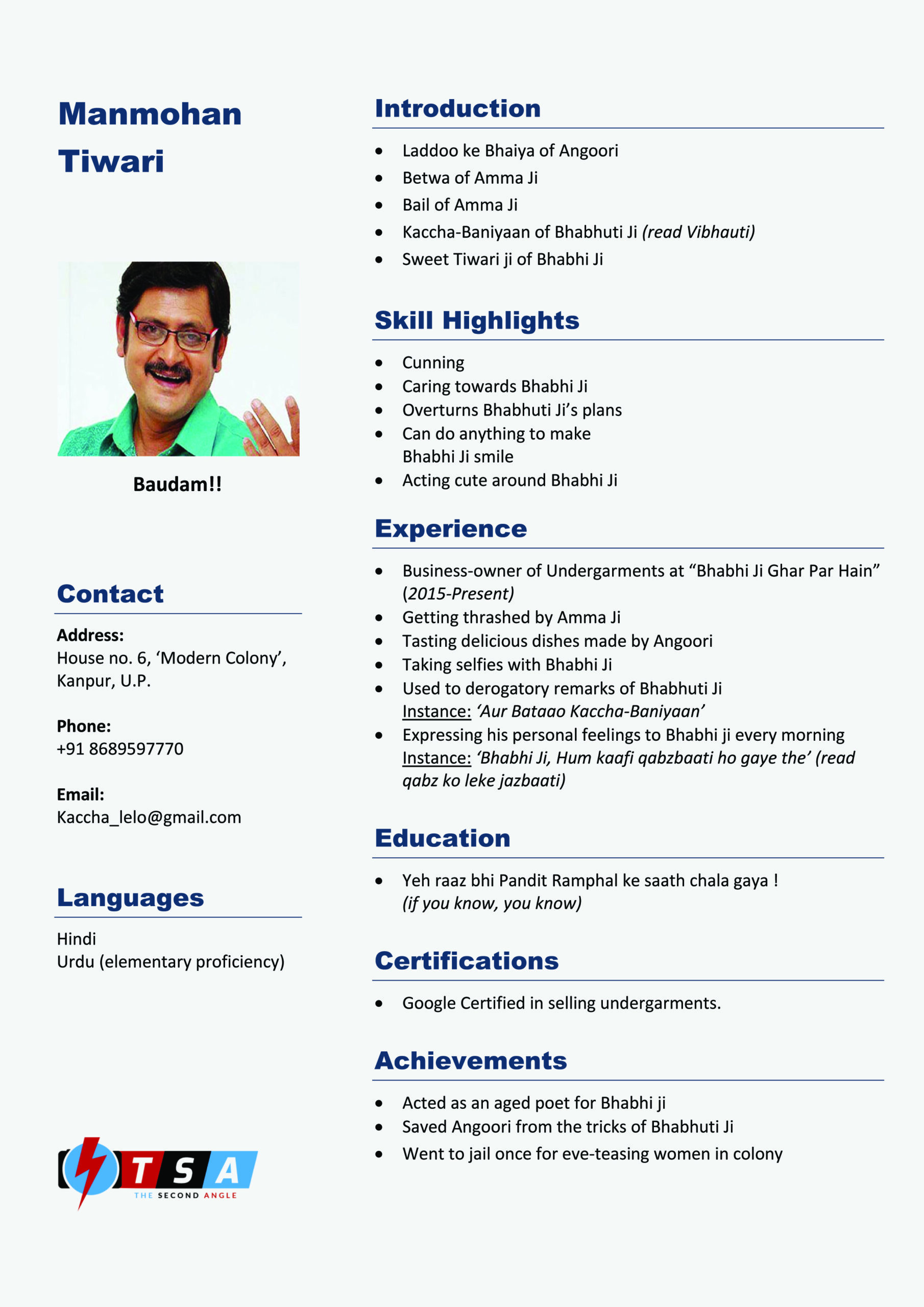 TiwariJi CV copy