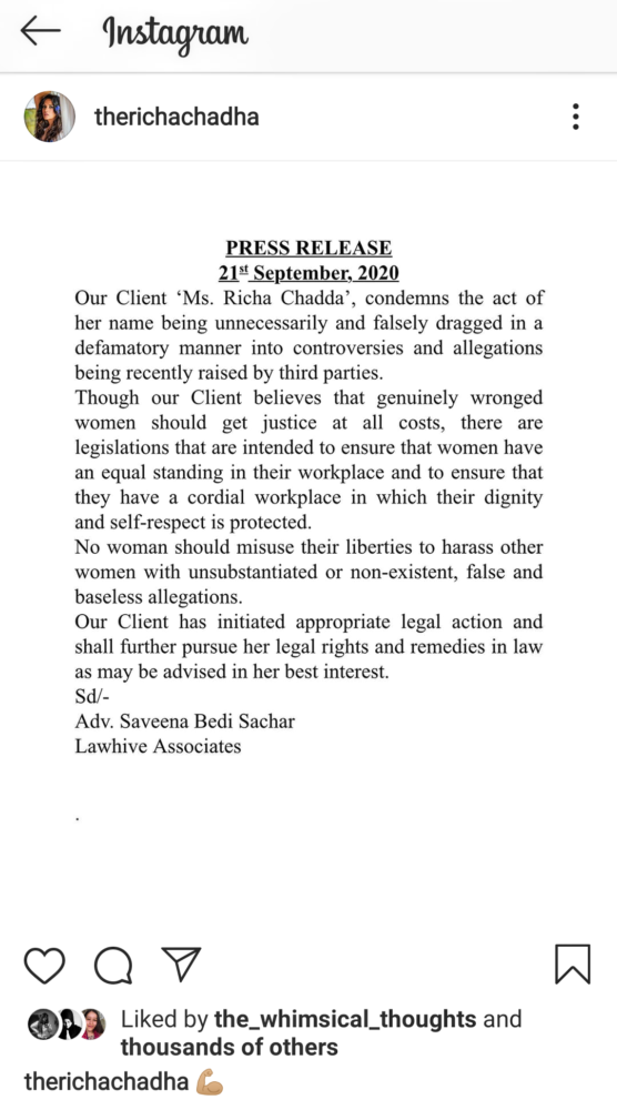 Anurag Kashyap’s Lawyer Releases Official Statement on #MeeToo Allegation