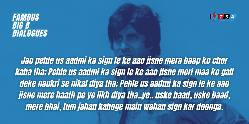 Birthday Special: Amitabh Bachchan’s 15 Most Iconic Dialogues.