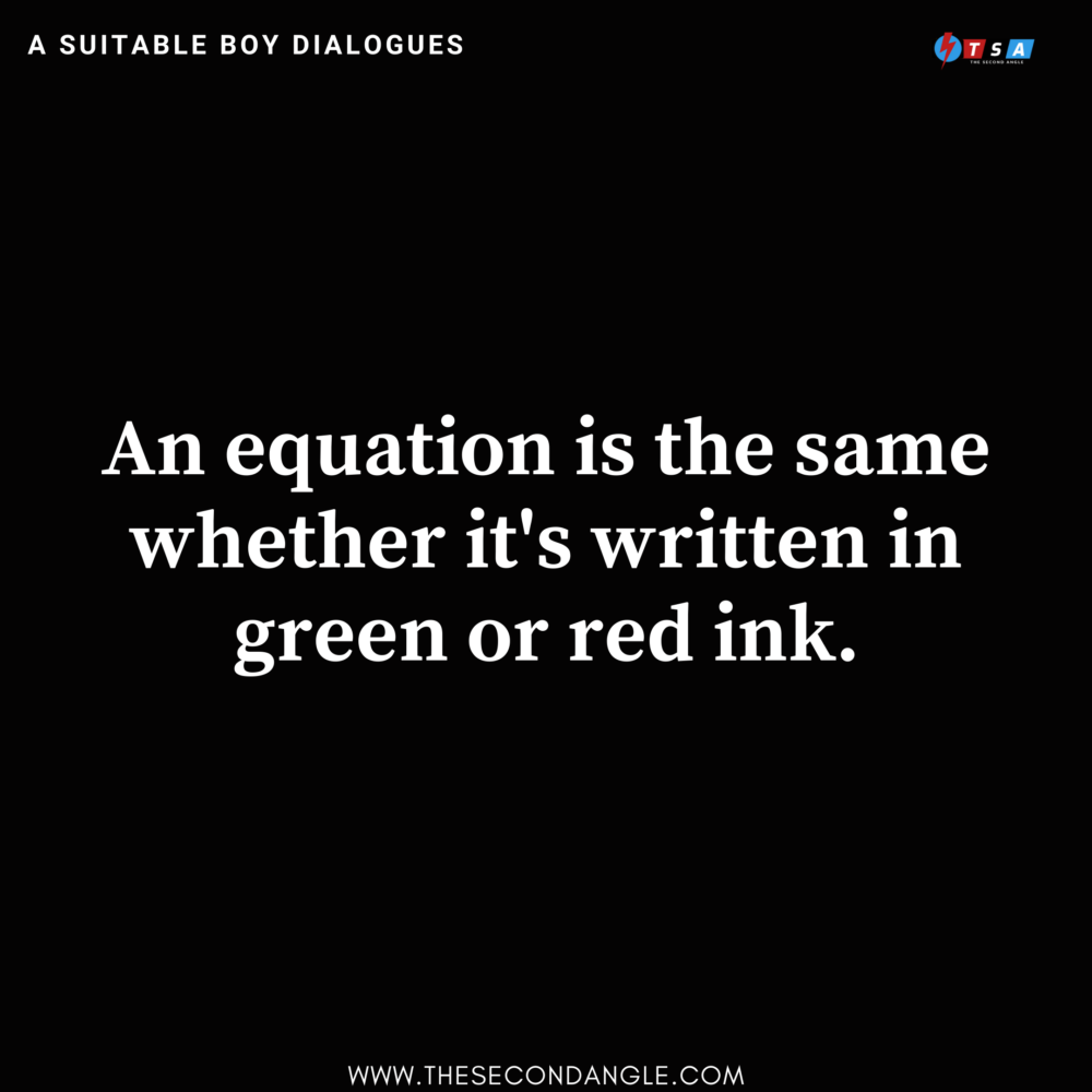 10 Quotes You Should Love If You Have Read/Seen A Suitable Boy