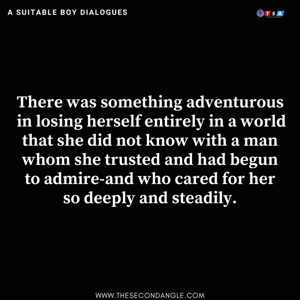 10 Quotes You Should Love If You Have Read/Seen A Suitable Boy
