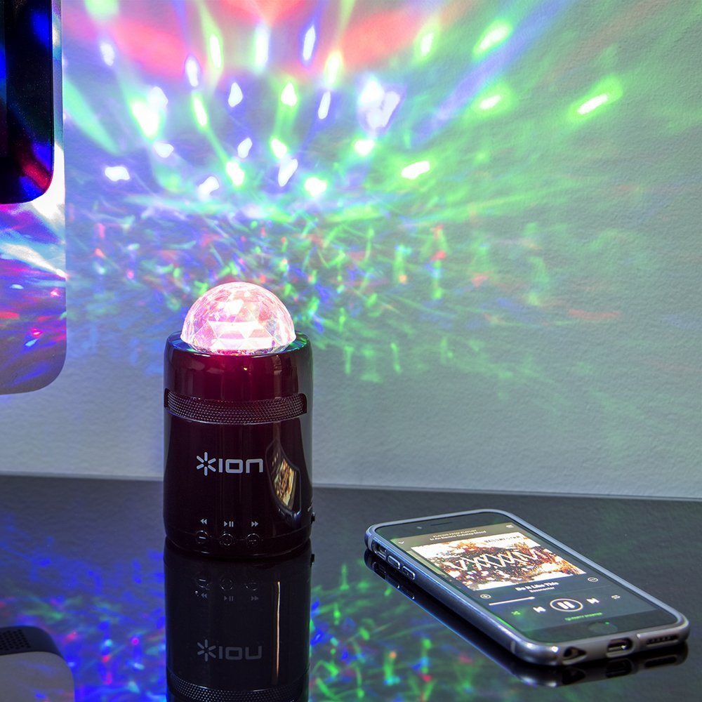 Bluetooth speaker with lights