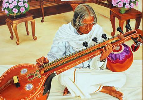 Dr. Kalam Veena playing (1)