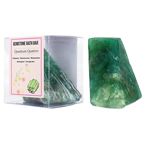 Gemstone bath soap bar