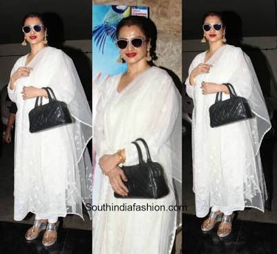 Birthday Special: Rekha And Her Stunning Fashion Sense
