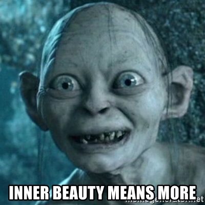 Inner beauty means more