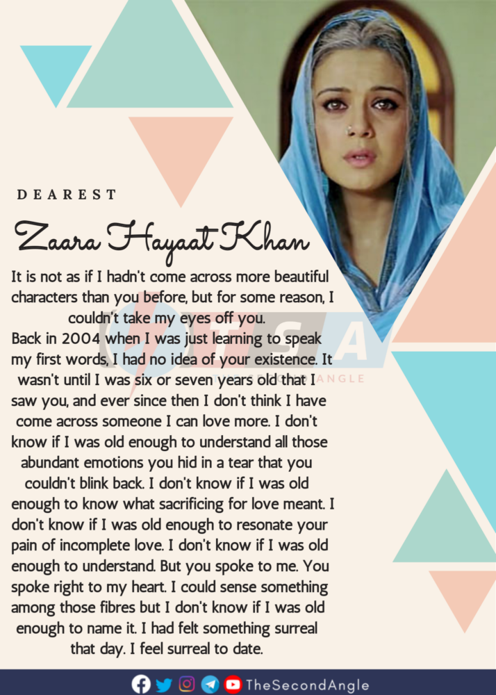 16 Years of Veer Zaara: Heartfelt Letters To Veer, Zaara and Saamiya