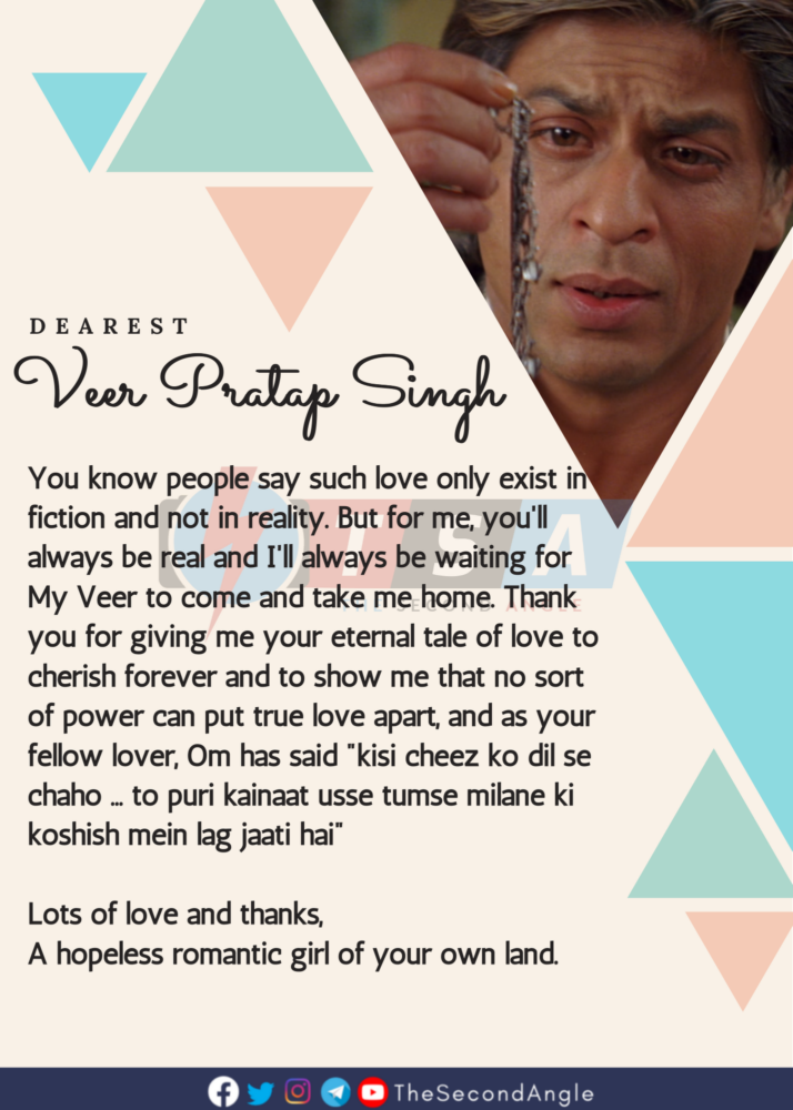 16 Years of Veer Zaara: Heartfelt Letters To Veer, Zaara and Saamiya