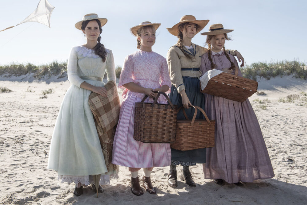 Movie still Emma Watson Florence Pugh Saoirse Ronan Eliza Scanlen Little Women 2019