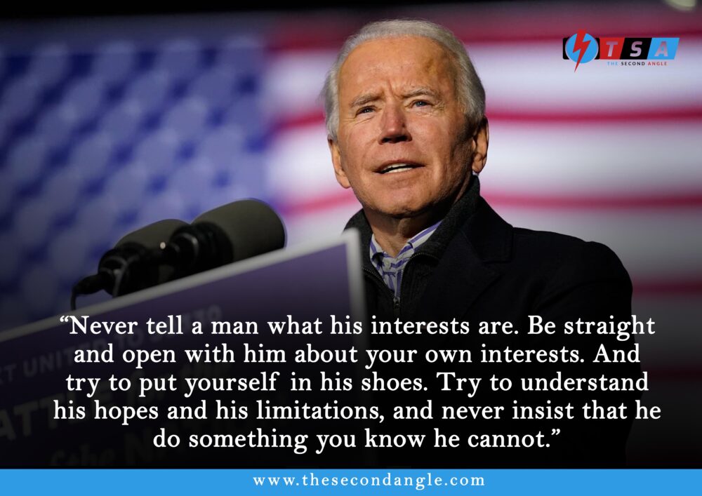 Top 10 Quotes by Newly Elected US President Joe Biden
