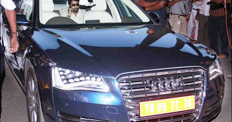 Abhishek Bachchan Audi A8 1