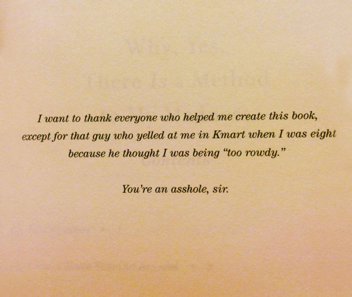 10 Hilarious Book Dedications That You Might Not Just Gloss Over