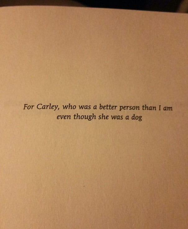 10 Hilarious Book Dedications That You Might Not Just Gloss Over