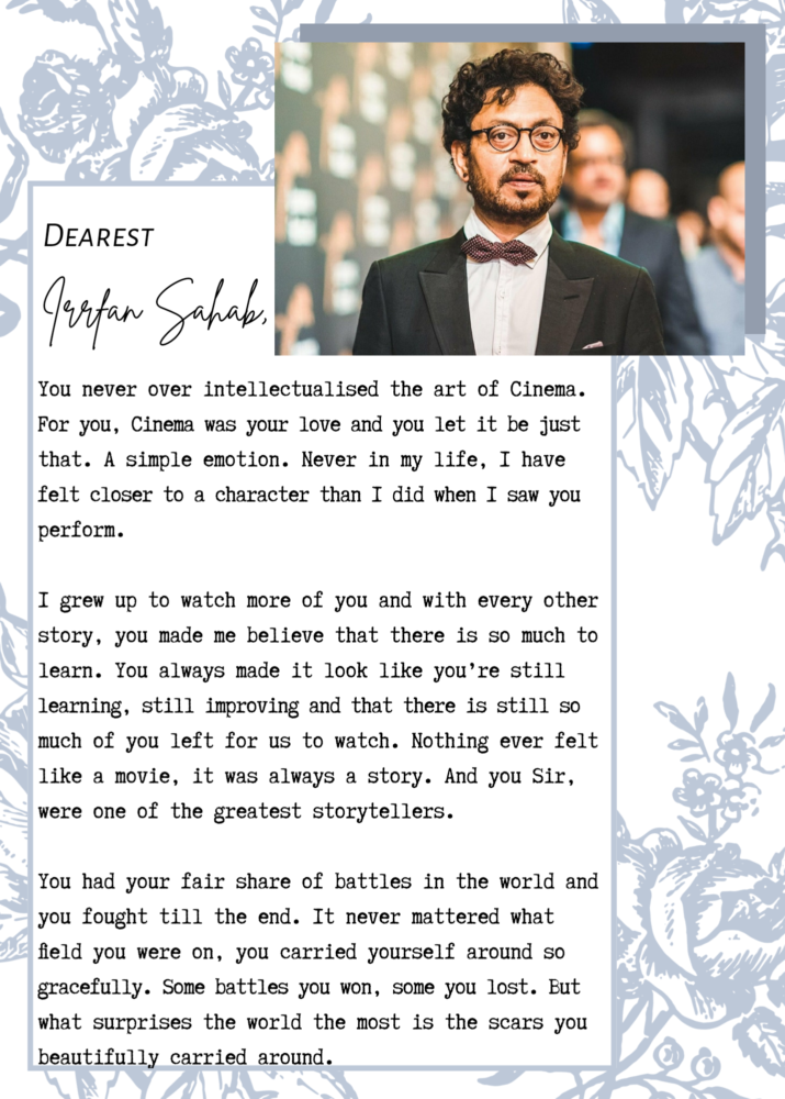 Happy Birthday: Heartfelt Letter To Irrfan Khan, The Legend