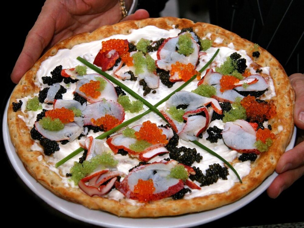 Fast Food: Louis XIII Pizza
