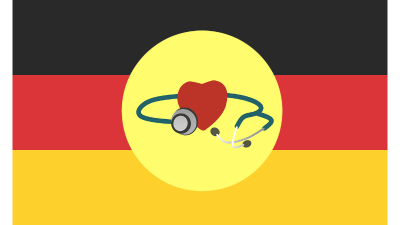 Germany flag health