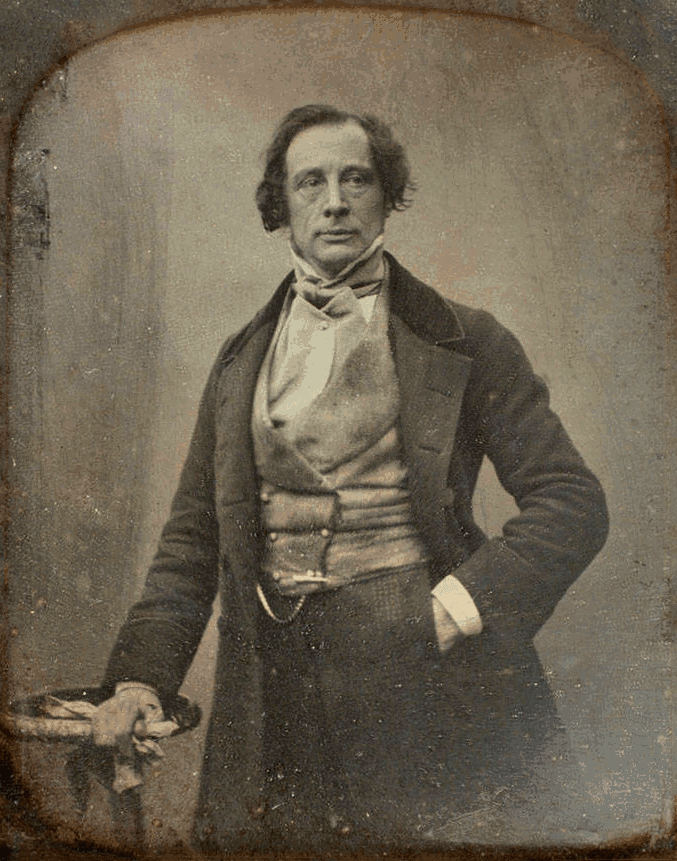 Charles dickens by claudet 1852 crop