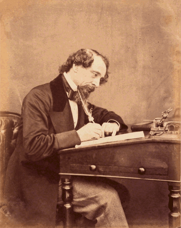 Dickens by watkins 1858