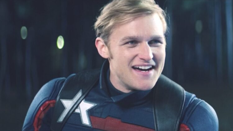 Wyatt russell plays Captain America in The Falcon And Winter Soldier Source-Toms guide