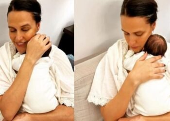 'We name our son Guriq Singh Dhupia Bedi,' Neha Dhupia reveals naming her son, says 'and he reacts beautifully to it.'