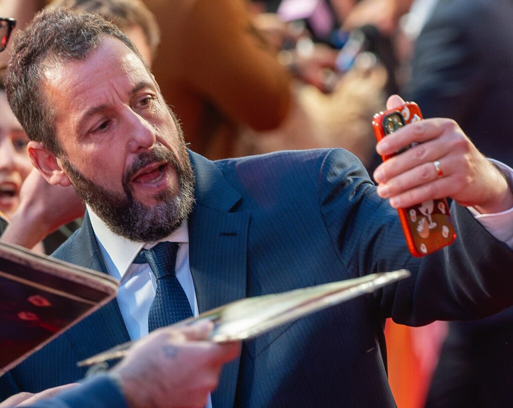 Adam Sandler, star of Happy Gilmore 2 and Murder Mystery 2 on Netflix