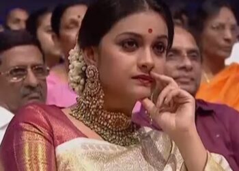 Akka Netflix release date: Keerthy Suresh, who plays Bhavani in Akka, at a film promotion