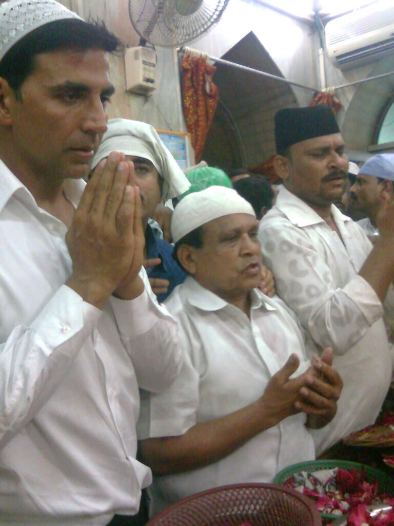 Bollywood actor Akshay Kumar at a public event