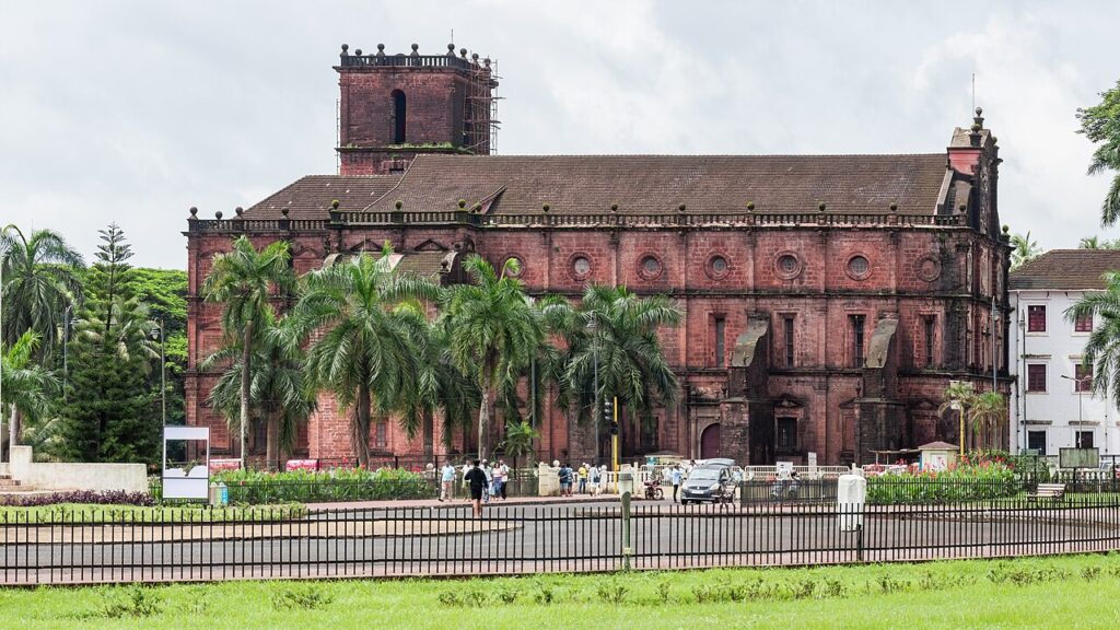 Basilica of Bom Jesus in Old Goa, one of the most beautiful churches to visit in India