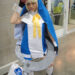Cosplayers dressed as anime characters at a fan convention