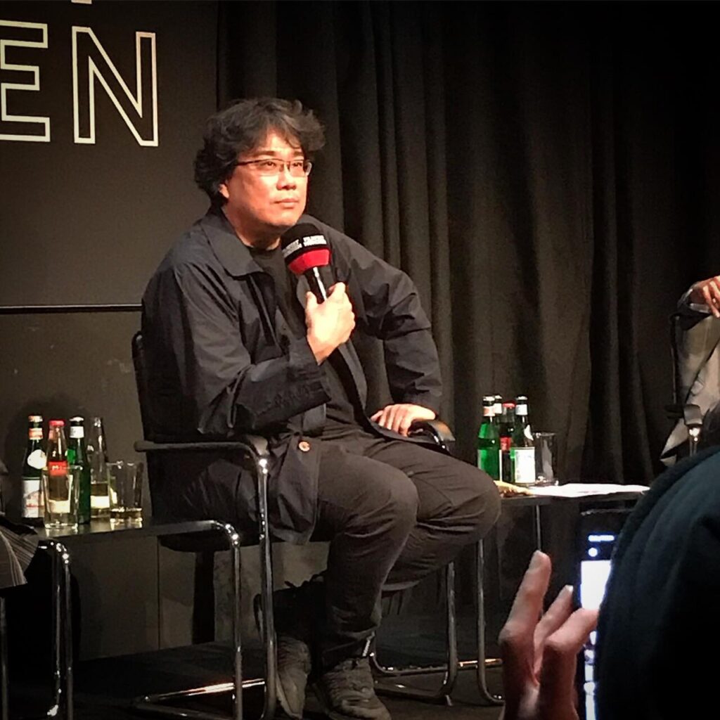 Director Bong Joon-ho, who made the Netflix sci-fi film Okja