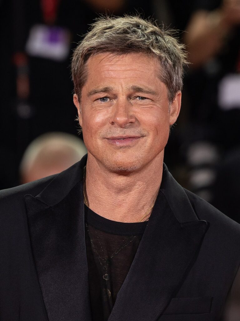 Hollywood actor Brad Pitt at a film event