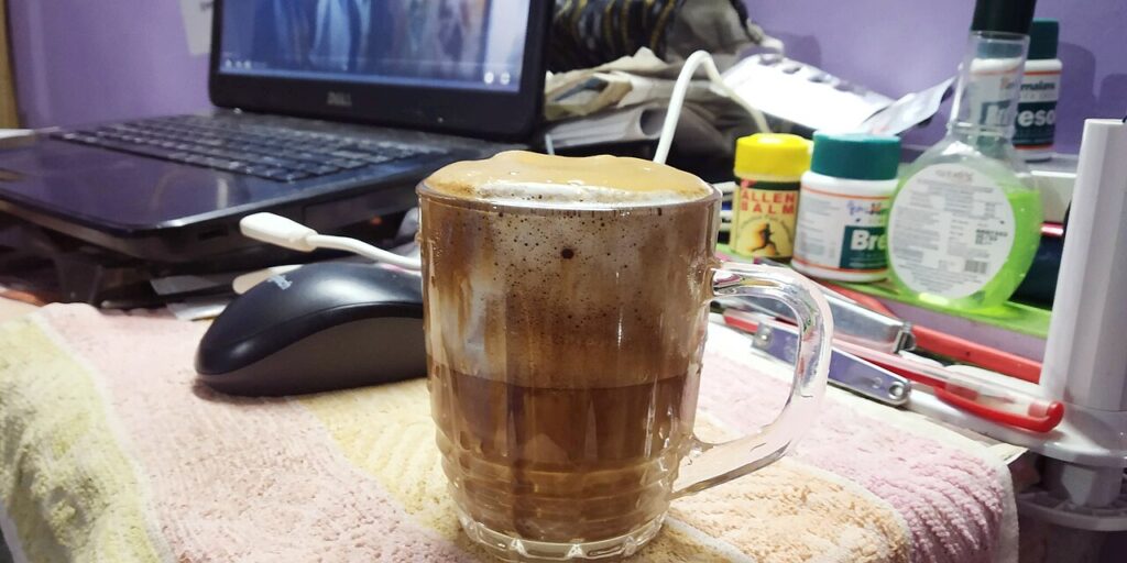 Dalgona coffee, the whipped coffee drink that became a lockdown trend and meme in 2020
