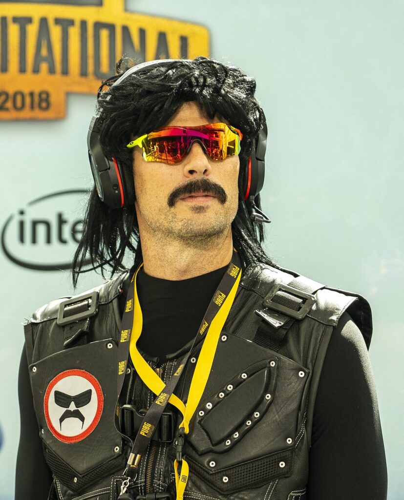 Streamer Dr Disrespect, who played PUBG Mobile with Indian pro ScoutOP in 2020