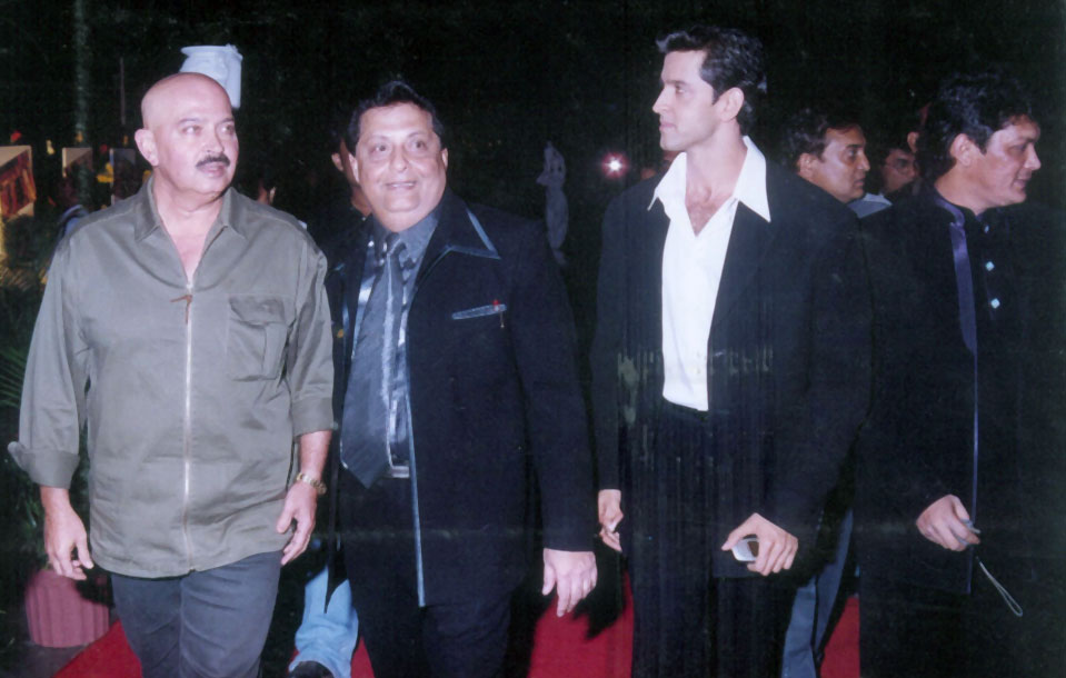Bollywood actor Hrithik Roshan, often named one of the most handsome men in the world