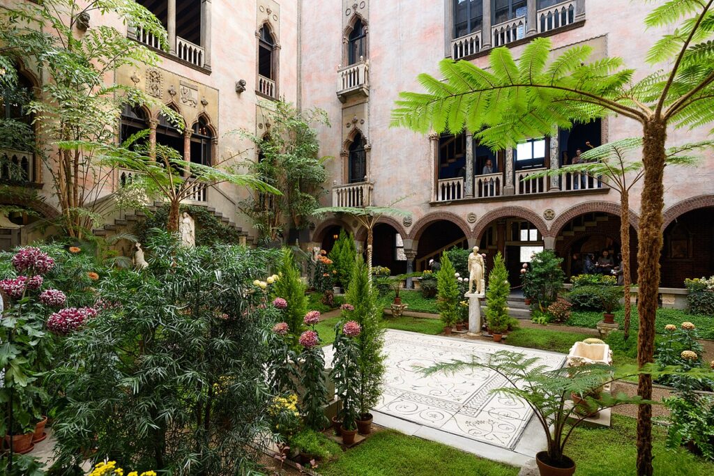 Isabella Stewart Gardner Museum in Boston, scene of the 1990 art heist