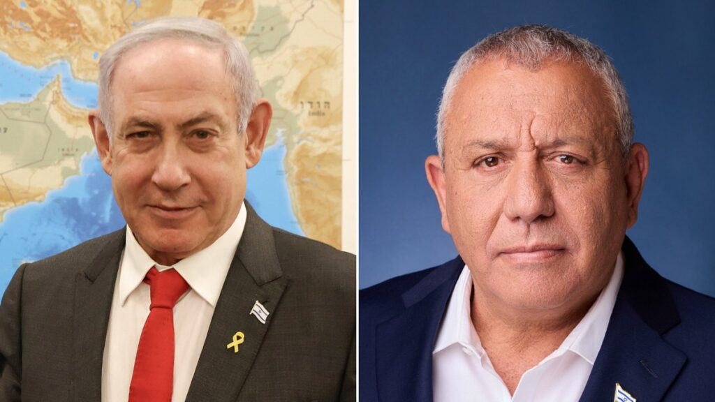 Benjamin Netanyahu and Gadi Eisenkot