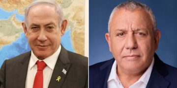Benjamin Netanyahu and Gadi Eisenkot