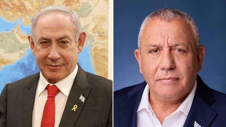 Benjamin Netanyahu and Gadi Eisenkot