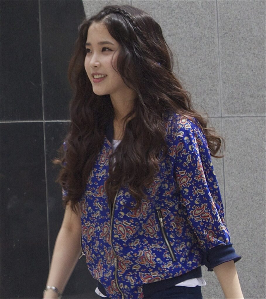 South Korean singer and actor IU, lead of the 2025 K-drama When Life Gives You Tangerines