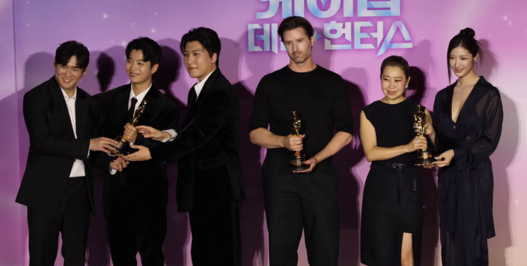Crew of KPop Demon Hunters on April 1, 2026 03