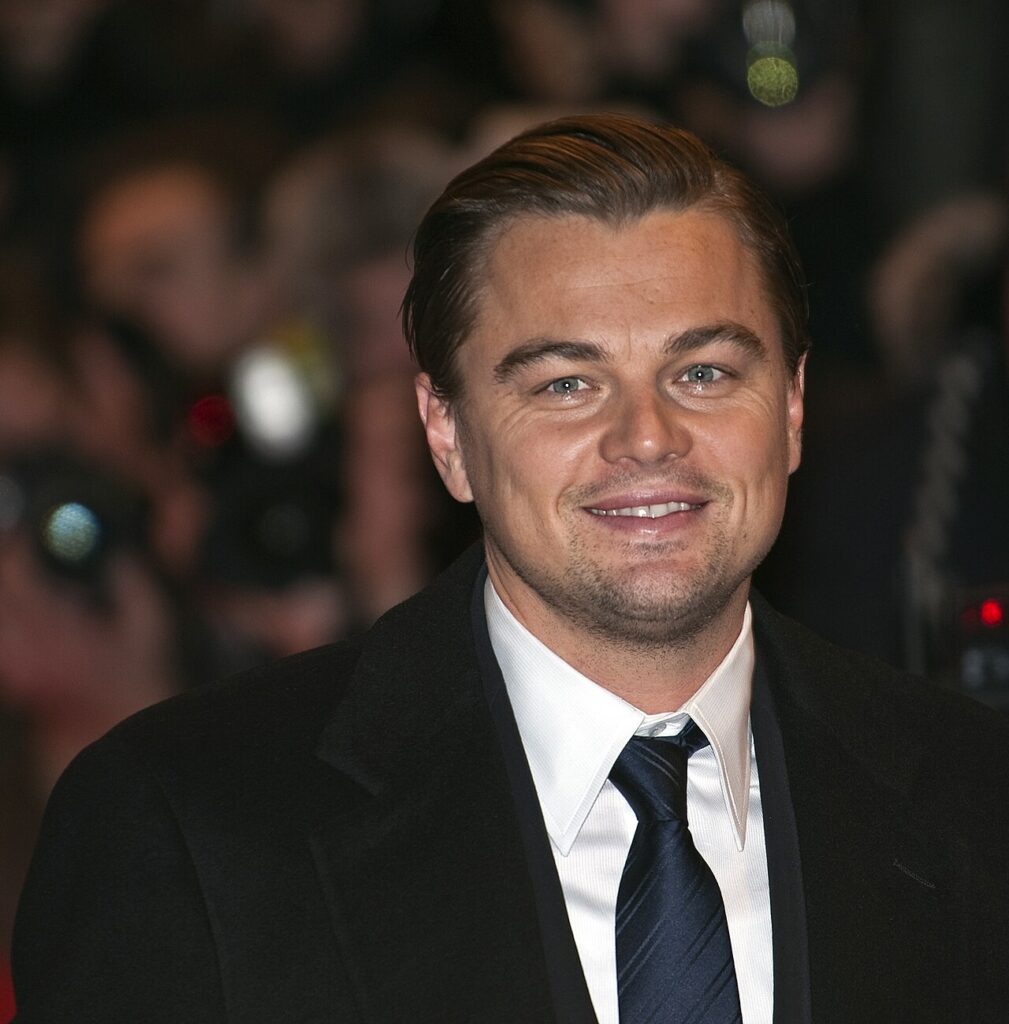 Leonardo DiCaprio, who plays stockbroker Jordan Belfort in The Wolf of Wall Street