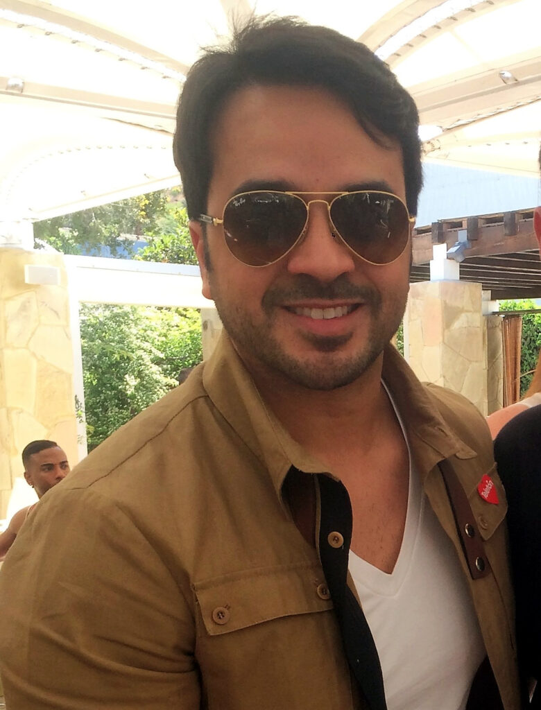 Puerto Rican singer Luis Fonsi, whose song Despacito is among YouTube's most watched videos