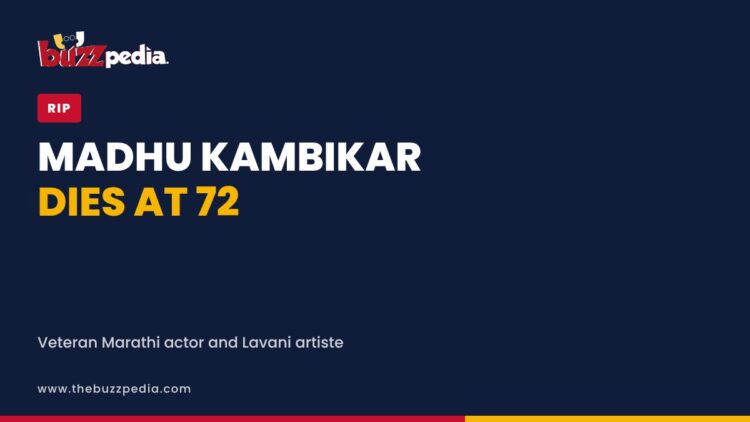 Madhu Kambikar dies at 72