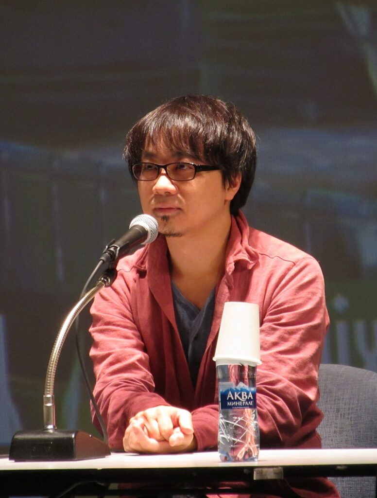 Anime director Makoto Shinkai, who made Your Name and Weathering With You