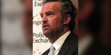 The One About Matthew Perry: actor Matthew Perry speaking at an event