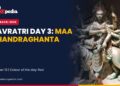 Idol of Maa Chandraghanta