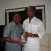 Suresh Prthasarathy with rajinikanth sir